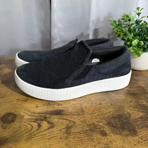 Allbirds Lounger Lift Black White Slip On Sneakers Womens Size 8 Comfort Casual thumbnail 4