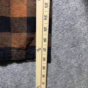 Skims Lounge Pants XXS Brown Black Buffalo Plaid‎ Cotton Pajama Bottoms Sleep thumbnail 3