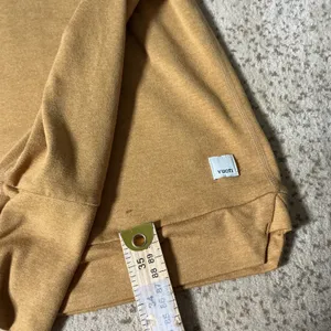 Vuori Activewear Performance Hoodie Women L Yellow Athleisure Hooded FLAW thumbnail 3