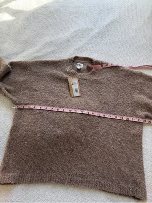 Eddie Bauer Cuddle Up Sweater NEW Medium Oatmeal Tan thumbnail 6