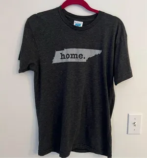 Tennessee Home T Shirt Gray Short Sleeved | M thumbnail 4