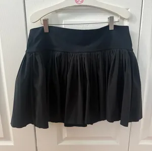 Aerie Offline Real Me Aces Tennis Skort in Black thumbnail 2