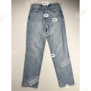 Aritzia Denim Forum The Boyfriend High Rise Loose Fit Jeans Button Fly Size 27 thumbnail 8