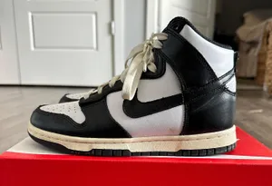 Nike Dunk High Vintage Black thumbnail 3