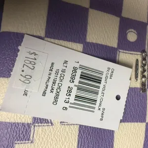 NWT Coach Nolita 19 With Checkerboard Print CR394 thumbnail 7