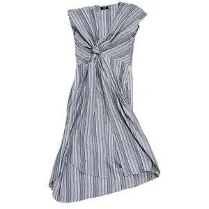 COPY - Vici Striped Twist Front Midi Dress Size Medium thumbnail 3