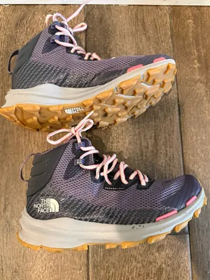 The North Face Purple Trail Mid-Top Hiking Boot with Pink‎ Laces (Women’s)Size 6 thumbnail 7