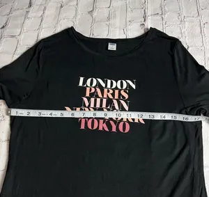 Old Navy Womens City Graphic Short Sleeve Sz M thumbnail 6