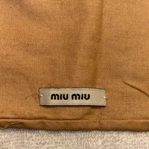 Miu Miu Light Brown Dust Bag thumbnail 2