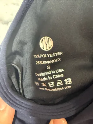Til You Collapse Black V-Wrap Racerback Sports Bra, Small thumbnail 5