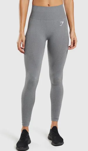 Gray Vital Seamless Leggings thumbnail 1