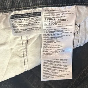 Levi Strauss 501 Jeans Black Distressed Button Fly Women's‎ Size Small Casual thumbnail 11