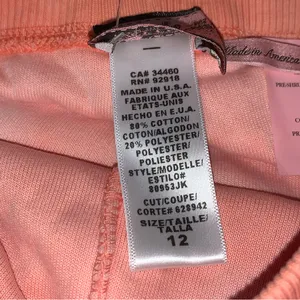 Juicy Couture Gela Pam Velour Citrus Cooler Terry Fashion Pants Coral Women's 12 thumbnail 9