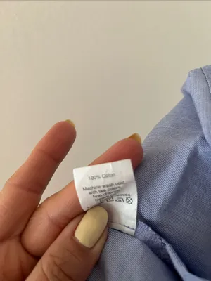 J. Crew Light Blue Button-Front Shirt Dress with Waist Tie thumbnail 7