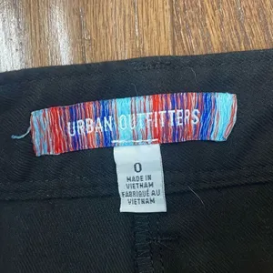 Urban Outfitters black high rise seam front flared pant 0 thumbnail 3