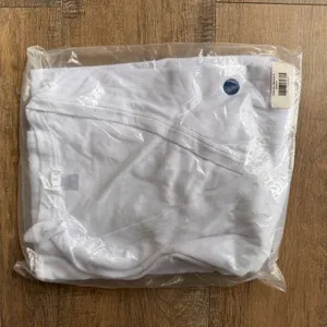LAKE Pajamas White Pointelle Robe 100% Pima Cotton Wrap Bell Sleeve XS thumbnail 5
