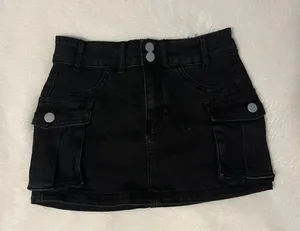 SheIn Black Cargo Mini Skirt thumbnail 2