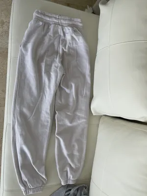 High Waisted Joggers Pink Size XS thumbnail 7