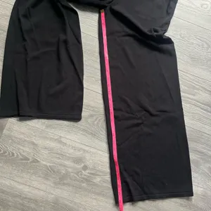 & Other Stories Black Pull On Wide Leg Pants Elastic Waist Size M Classic Casual thumbnail 7