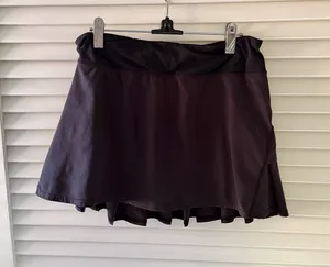 Lululemon Pace Setter Skirt Black thumbnail 1