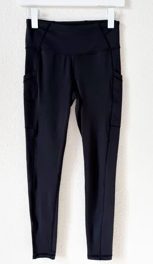 Prana Electa Leggings II Black Size Small Neutral Athleisure Yoga Run Outdoor thumbnail 1