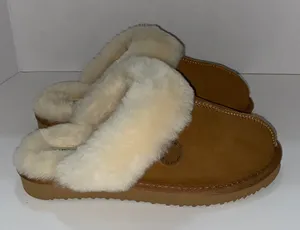 Dearfoams Fireside Shearling Slides size 8w thumbnail 1
