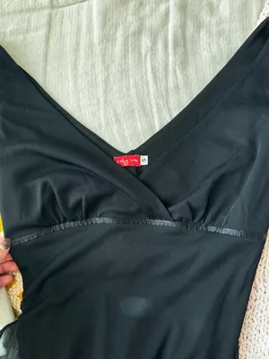 Ruby Rox Black Midi Dress thumbnail 5
