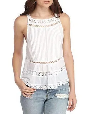 Free People Constant Crush Lace Tank Top thumbnail 1