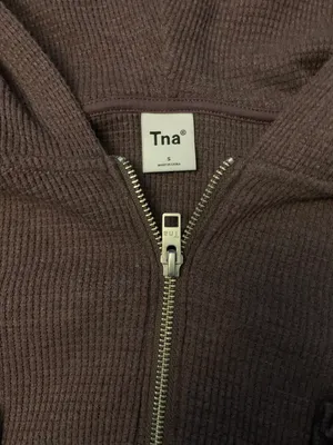 Aritzia TNA thermal Hoodie thumbnail 4