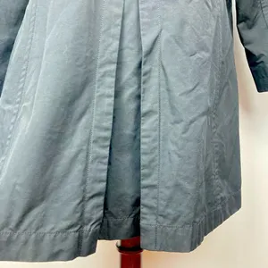 Jones New York Double Breasted Raincoat Trench Coat in Black thumbnail 7