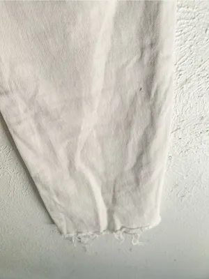 Rolla’s Eastcoast Crop Flare High Rise Salt Wash Sz 27 Off White thumbnail 9