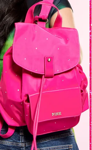 Victoria's Secret PINK Backpack pink Elle bedazzle thumbnail 3