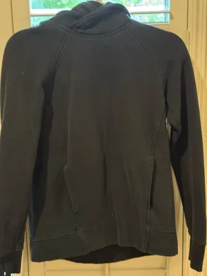 Lululemon Hoodie, Sz 2, Black thumbnail 1