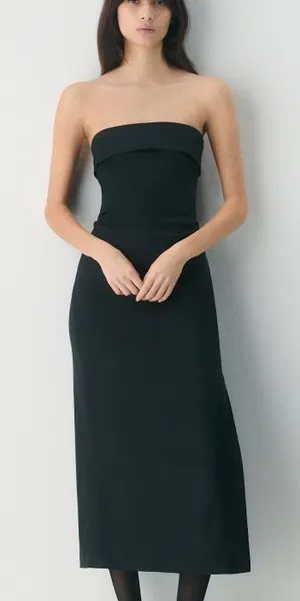 Exclusive Satin Dress thumbnail 1
