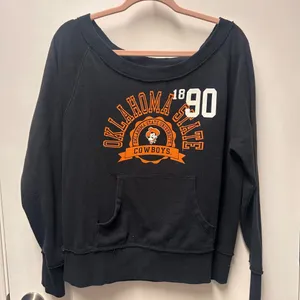 Jansport Oklahoma State Off-The-Shoulder Sweatshirt thumbnail 1