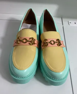 NWOB Circus NY Sam Edelman Deana Loafers Mint Pineapple Yellow Multi Size 7.5 thumbnail 1