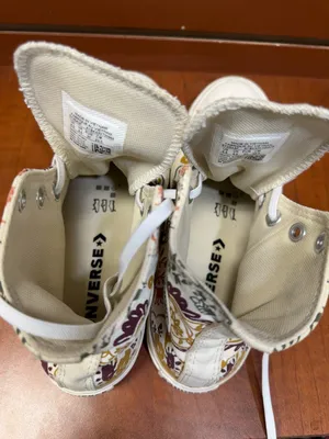 Converse Chuck Taylor All Star Floral High Top Sneakers Women Sz 6.5 Boho Canvas thumbnail 7