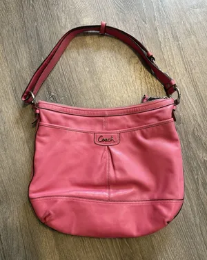 Coach Park Leather Duffle 19726 Pink Barbie Glam Y2k Shoulder Bag thumbnail 1