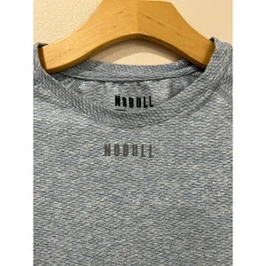 NOBULL Blue Long Sleeve‎ Athletic Performance Top Size S Workout Gym thumbnail 2