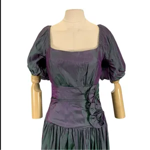 Vintage House of Bianchi 80s Formal Prom Evening Dress Size Large thumbnail 6