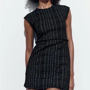 Zara Textured Jacquard Dress thumbnail 9