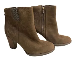 Timberland Waterproof Stratham Heights Ankle Boots Size 9 thumbnail 1