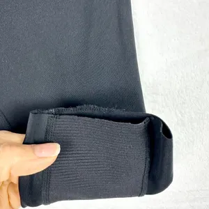 Moto Leggings Size 12 Cropped Black Athletic Athleisure READ thumbnail 6