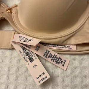 NEW! $50 VICTORIA’S SECRET 32A Lightly Lined Demi Bra BEIGE Padded Underwire thumbnail 3