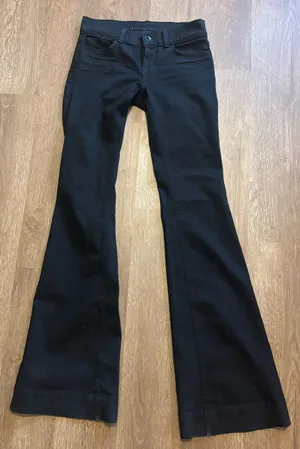 Jr Girls J Brand Bootcut Jeans - Black thumbnail 3