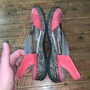 Rieker arch support ortho 38 comfortable daisy Mary Jane shoes thumbnail 4