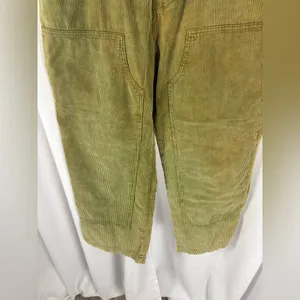 BDG Olive Green Corduroy Cargo Pants, Straight Leg, plus size 36 EUC‎ thumbnail 3