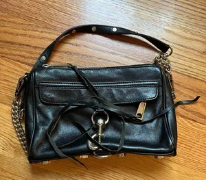 Rebecca Minkoff Mini M.A.C. black handbag thumbnail 3