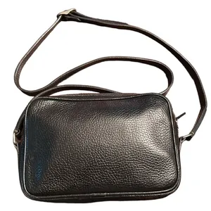 Hunting World Black Leather Crossbody Bag thumbnail 2