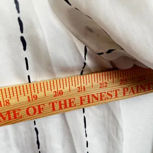 Career Blouse Womens‎ Large Button Shirt White Striped Work Office thumbnail 7